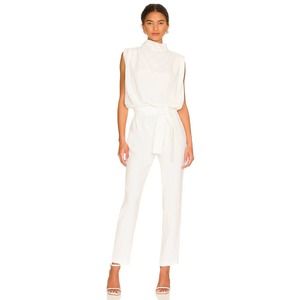 Amanda Uprichard White Jumpsuit